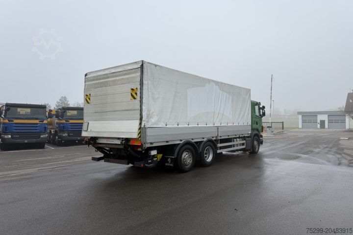 LKW mit Pritsche (offen) Scania R 380 LB 6x2 Plane / HB / Swiss-Vehicle