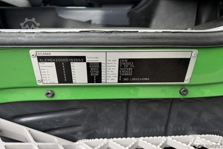 LKW mit Pritsche (offen) Scania R 380 LB 6x2 Plane / HB / Swiss-Vehicle