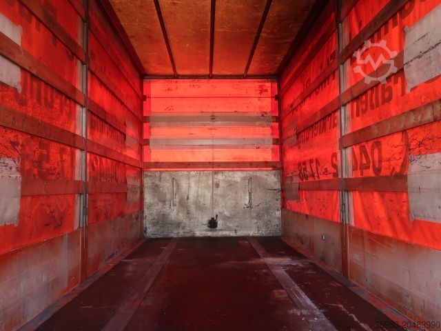 Low loader trailer Stürenberg Stürenberg Tandem Tieflader Plane Spriegel Rampen