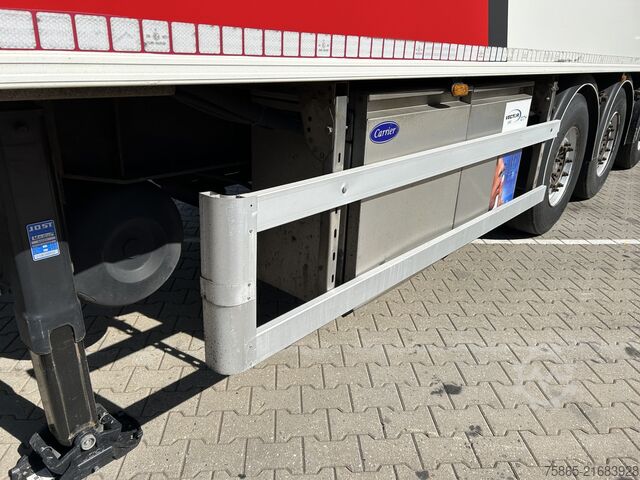 Kühl-/Tiefkühltransport H.T.F. HZO 39 / Carrier Vector 1800 Reefer / Frigo Box...