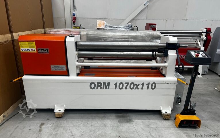 Blechbiegemaschine - 3 Walzen OSTAS ORM 1070 x 4