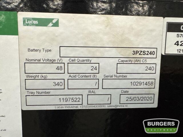 Scherenhebebühne Holland Lift X-105 EL18