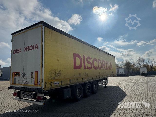 Auflieger mit Pritsche & Plane Schmitz Cargobull Curtainsider Standard