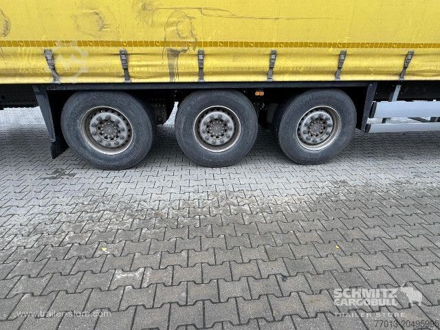 Auflieger mit Pritsche & Plane Schmitz Cargobull Curtainsider Standard