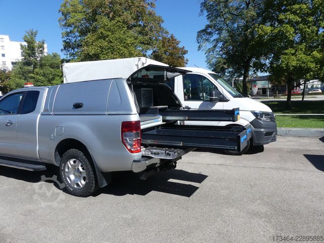 Pritschenwagen FORD Ranger Limited* Offroad*Sortimo*Sperre*AHK 3.5t*