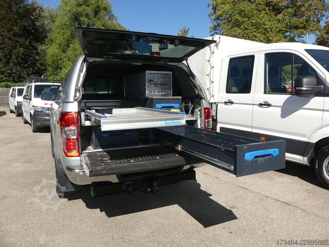 Pritschenwagen FORD Ranger Limited* Offroad*Sortimo*Sperre*AHK 3.5t*