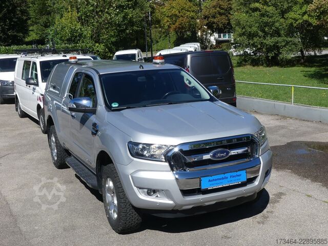 Pritschenwagen FORD Ranger Limited* Offroad*Sortimo*Sperre*AHK 3.5t*