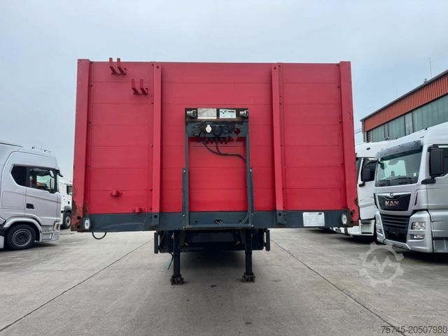 Auflieger mit offener Pritsche SCHWARZMÜLLER J903 *LADEKRAN * KENNIS KRAN * ALCOA *LIIFT&LENK