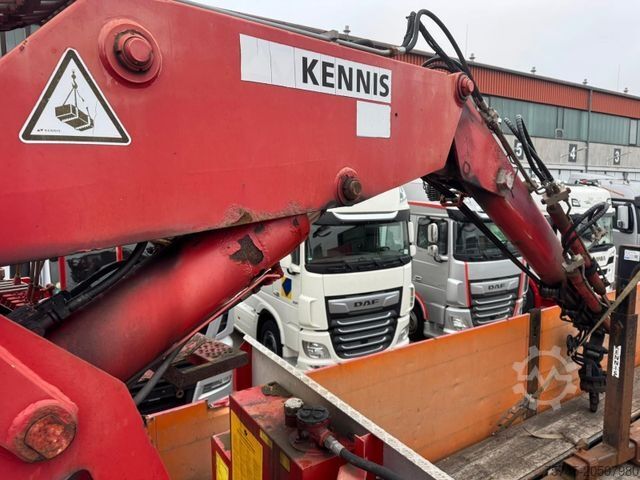 Auflieger mit offener Pritsche SCHWARZMÜLLER J903 *LADEKRAN * KENNIS KRAN * ALCOA *LIIFT&LENK