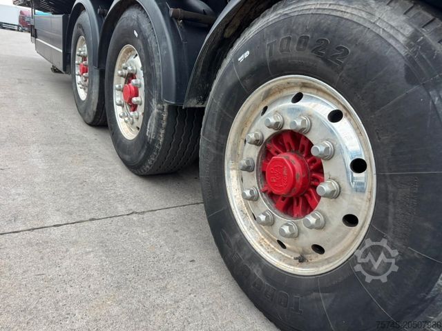 Auflieger mit offener Pritsche SCHWARZMÜLLER J903 *LADEKRAN * KENNIS KRAN * ALCOA *LIIFT&LENK