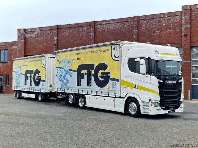 Tarpaulin Scania S500 NGS Highline 6x2*4 - Retarder - Tautliner ...