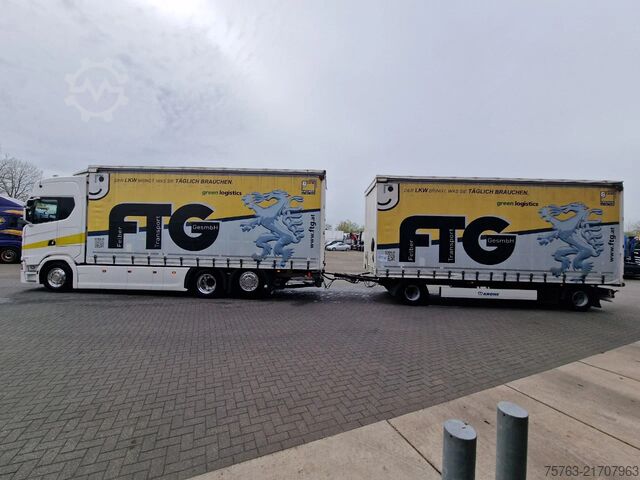 Tarpaulin Scania S500 NGS Highline 6x2*4 - Retarder - Tautliner ...