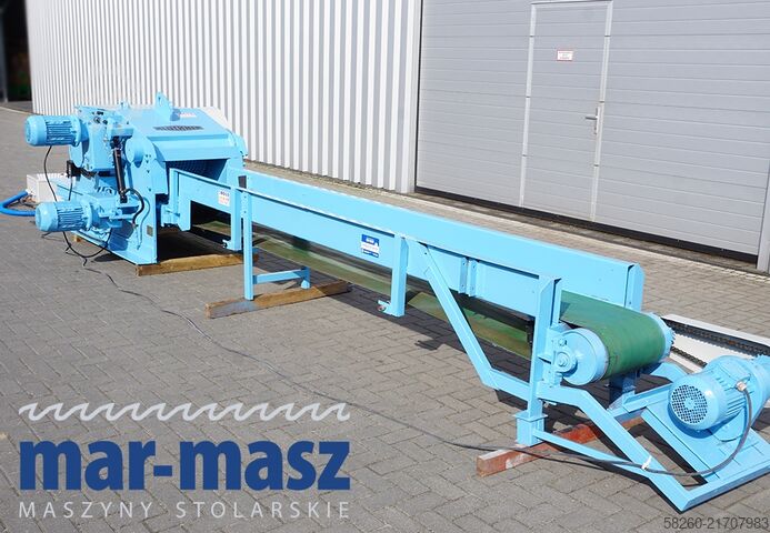 Holzhacker Schredder KLOCKNER 180x500L-2WV 