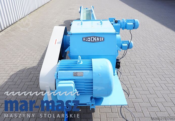 Holzhacker Schredder KLOCKNER 180x500L-2WV 