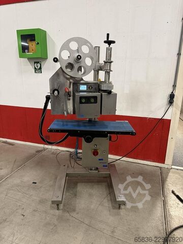 2014 VWS LPX Blow 4/300R Bodenetikettierer (Druck- und Spendegerät) VWS LPX Blow 4/300R