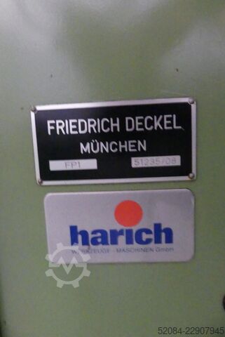 Werkzeugfräse DECKEL FP1