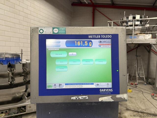 2011 Mettler Toledo Garvens XS 3 CC Kontrollwaage mit Metalldetektor Mettler Toledo Garvens XS 3 CC
