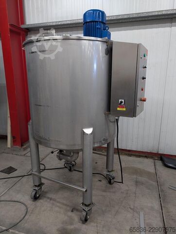 2006 Parema Edelstahltank mit Rührwerk (Dressing-Mischbehälter) Parema PAR5L-25