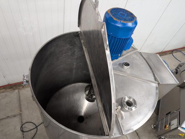 2006 Parema Edelstahltank mit Rührwerk (Dressing-Mischbehälter) Parema PAR5L-25