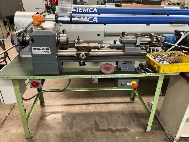 Präzisionsdrehmaschine Schaublin 120 N
