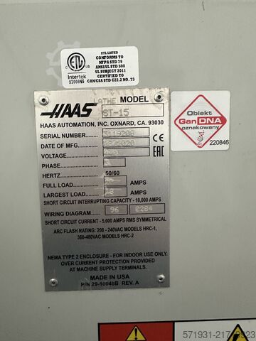 CNC-Dreh- und Fräszentrum HAAS ST-15