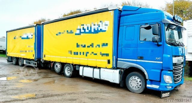 Jumbo truck DAF XF106-460 SC Jumbozug-Durchlade-Getränke-Intard