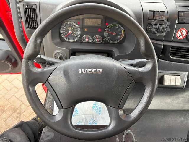 Curtain sided Iveco EUROCARGO 90E18 + EURO 5 + LOW KM + 3 STOELEN