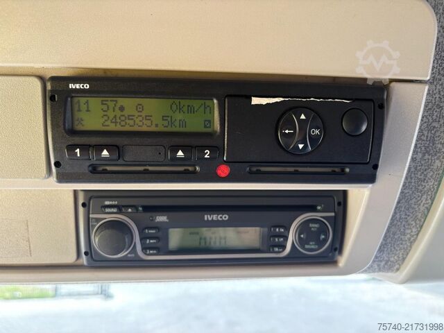 Curtain sided Iveco EUROCARGO 90E18 + EURO 5 + LOW KM + 3 STOELEN
