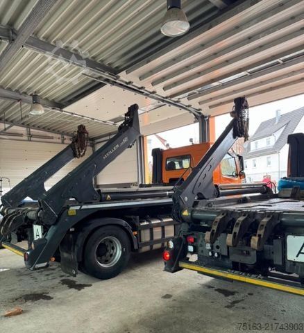 Skip truck VOLVO FM 450 4x2 Absetzkipper Meiller, Funk