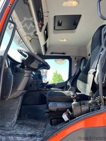 Roll-off tipper truck MERCEDES-BENZ Arocs 2643 L 6x4 Abrollkipper mit Kran Funk+Grei