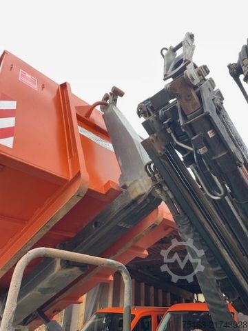 Truck mounted crane MERCEDES-BENZ Arocs 2643 L 6x4 Abrollkipper mit Kran Funk+Grei