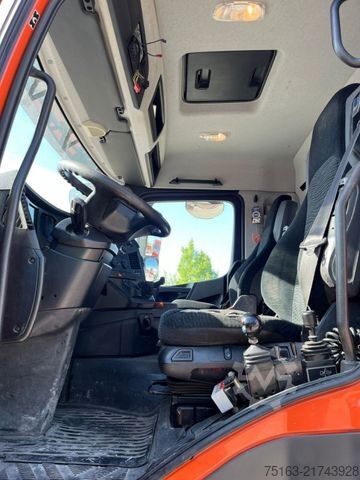 Truck mounted crane MERCEDES-BENZ Arocs 2643 L 6x4 Abrollkipper mit Kran Funk+Grei