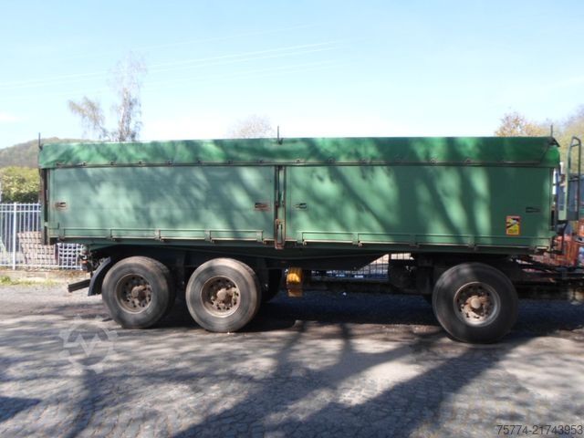 Three-way tipper trailer KEMPF ALU GETREIDEKIPPER/ ca. 25 m3