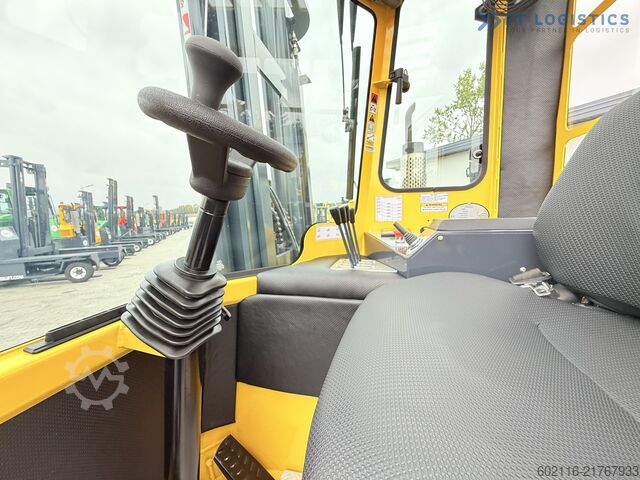 4-way forklift Combilift C4000 GAS DUPLEX 4600 FREE-LIFT CABIN