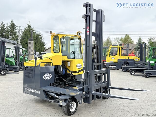 4-way forklift Combilift C4000 GAS DUPLEX 4600 FREE-LIFT CABIN