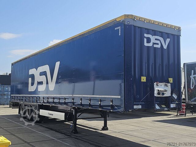 Sliding tarpaulins KRONE SD DISC BRAKES EDSCHA