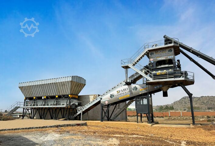 Concrete mixing plant / concrete plant FABO Concrete Batching Plant 160 m3 Compact Concrete Batching Plant