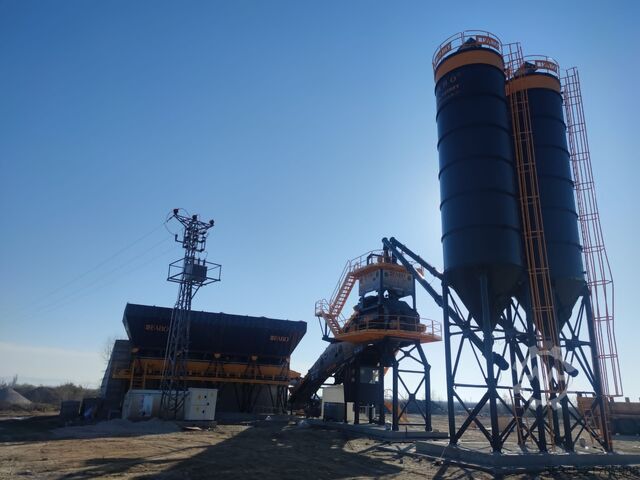 Concrete mixing plant / concrete plant FABO Concrete Batching Plant 120 M3/H Compact Concrete Batching Plant