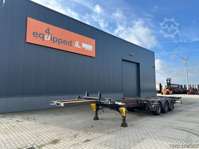 Container transportation D-TEC FLEXITRAILER TRACTION / ADR / SAF + discbrakes ...