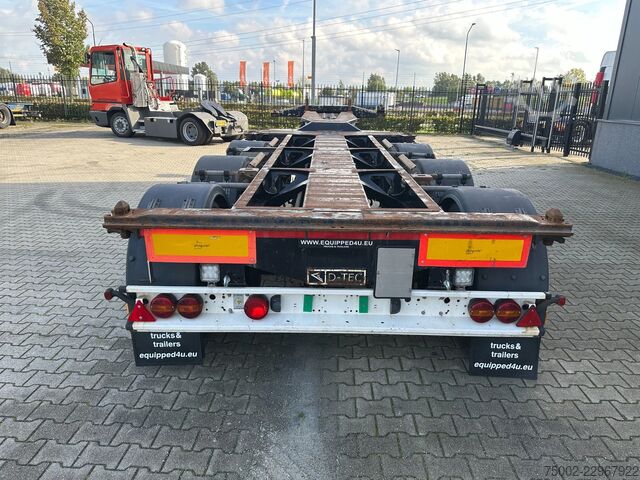 Container transportation D-TEC FLEXITRAILER TRACTION / ADR / SAF + discbrakes ...