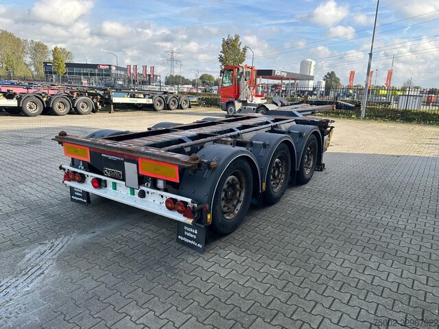 Container transportation D-TEC FLEXITRAILER TRACTION / ADR / SAF + discbrakes ...
