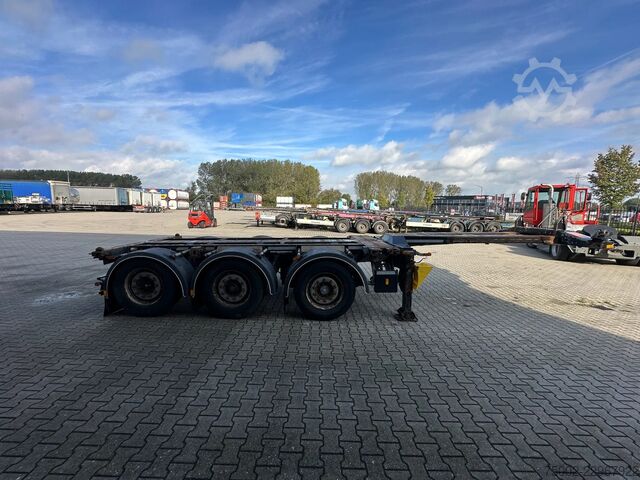 Container transportation D-TEC FLEXITRAILER TRACTION / ADR / SAF + discbrakes ...