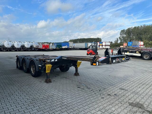 Container transportation D-TEC FLEXITRAILER TRACTION / ADR / SAF + discbrakes ...
