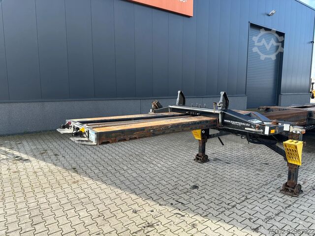 Container transportation D-TEC FLEXITRAILER TRACTION / ADR / SAF + discbrakes ...