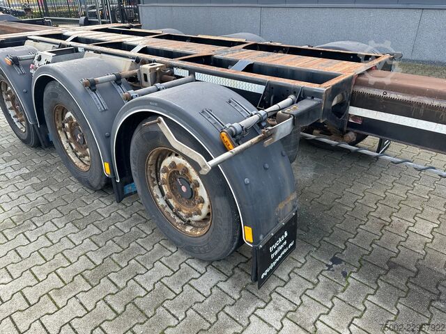 Container transportation D-TEC FLEXITRAILER TRACTION / ADR / SAF + discbrakes ...