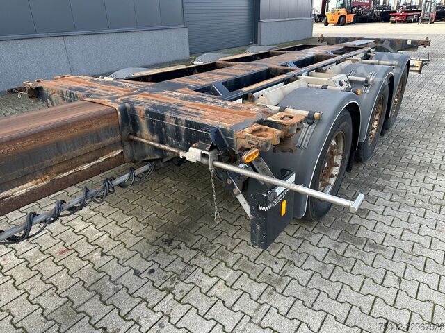 Container transportation D-TEC FLEXITRAILER TRACTION / ADR / SAF + discbrakes ...