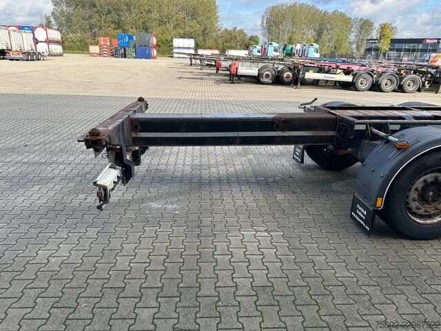 Container transportation D-TEC FLEXITRAILER TRACTION / ADR / SAF + discbrakes ...