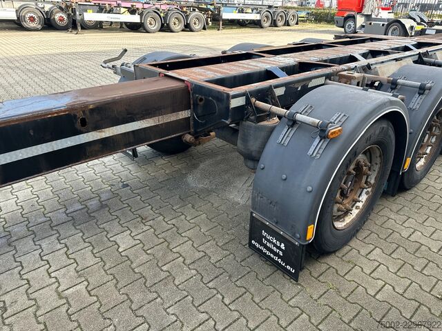 Container transportation D-TEC FLEXITRAILER TRACTION / ADR / SAF + discbrakes ...