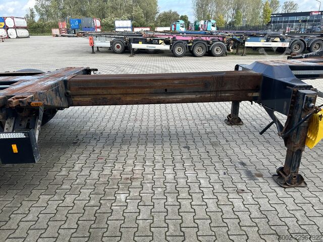 Container transportation D-TEC FLEXITRAILER TRACTION / ADR / SAF + discbrakes ...