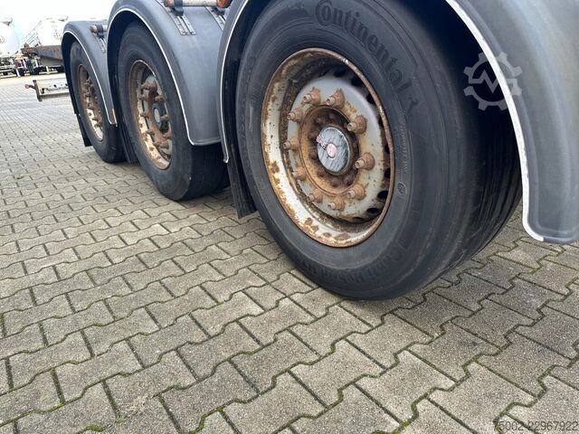 Container transportation D-TEC FLEXITRAILER TRACTION / ADR / SAF + discbrakes ...